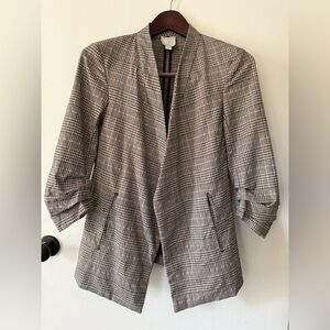 Joie Women's Checkered Blazer Jacket